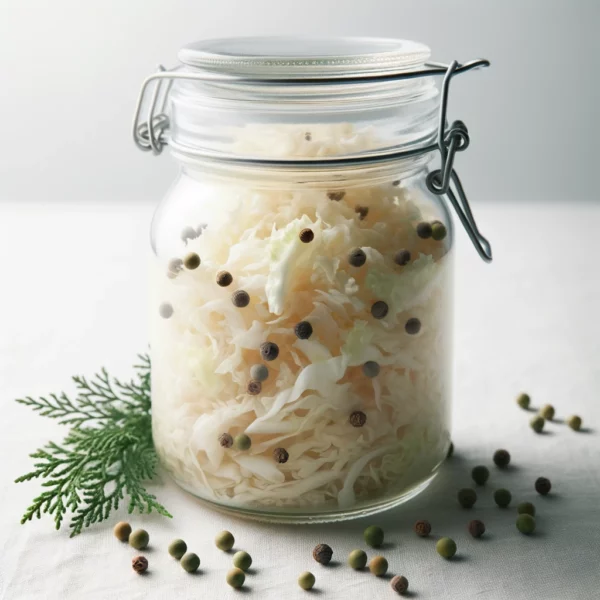 Choucroute maison (lactofermentation)